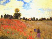 Claude Monet Poppies at Argenteuil oil on canvas